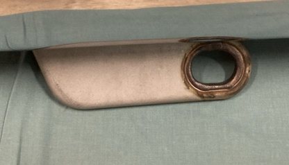 NEW REMUS 7783 089518L EXHAUST MUFFLER ASSEMBLY LEFT CHROME FOR BMW 8558278