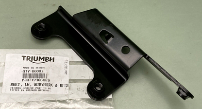 NEW GENUINE TRIUMPH T2306889 Brkt, Lh, Bodywork & Regulator