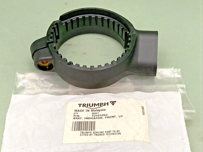 NEW GENUINE TRIUMPH T2701053 Front Indicator Bracket, Lh