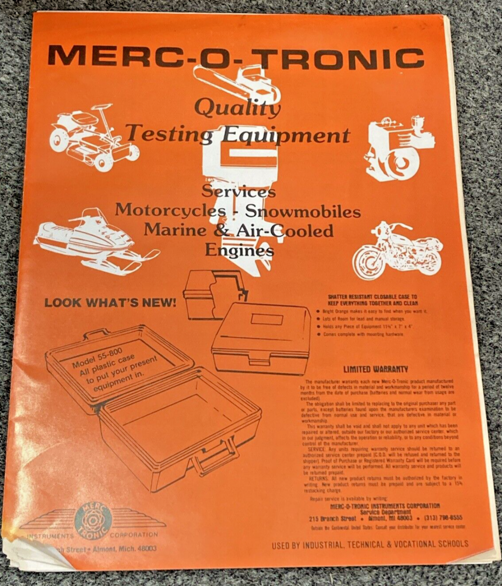NEW MERC-O-TRONIC MODEL 6800 VOLT-AMP-OHMMETER INCOMPLETE KIT
