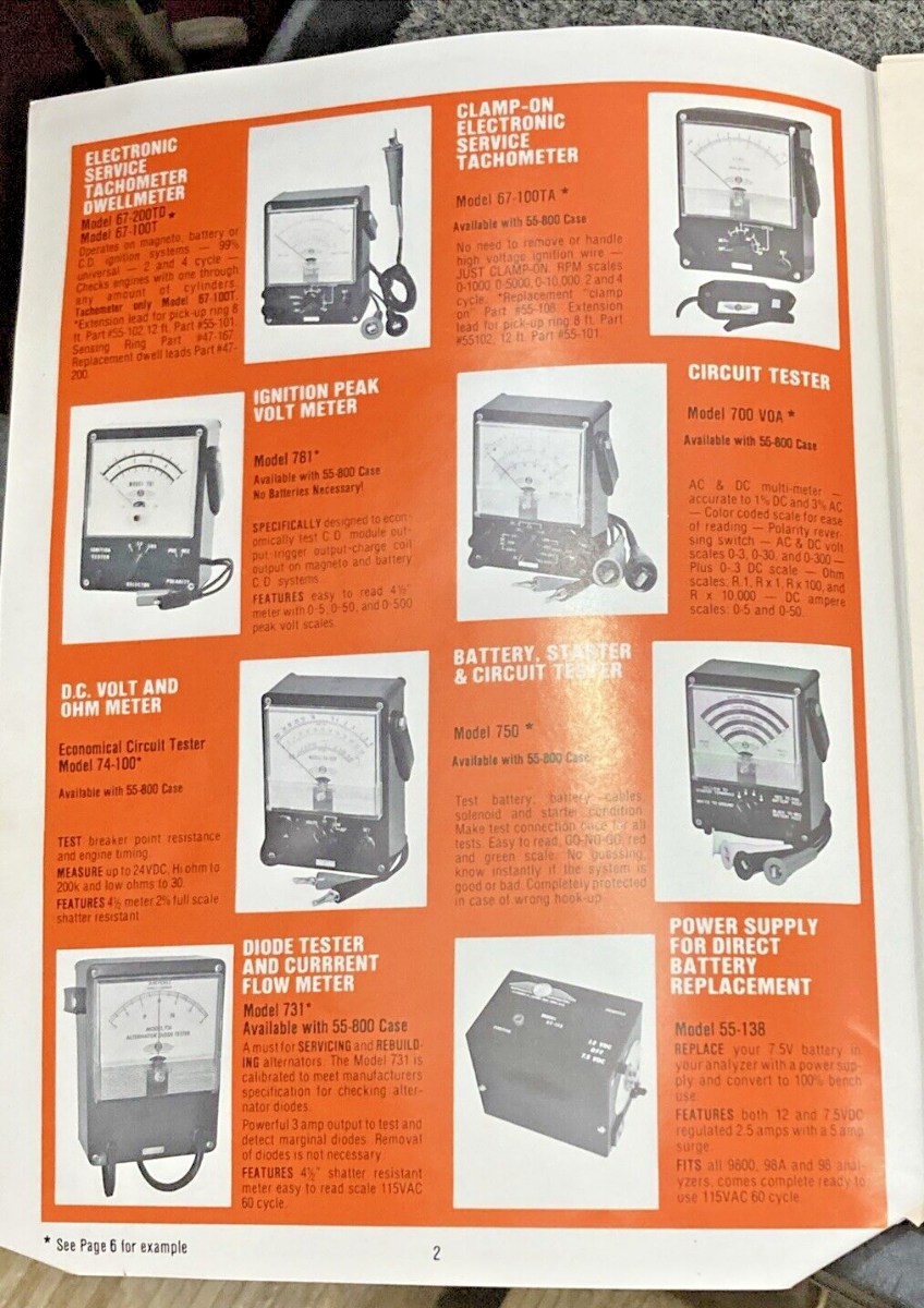 NEW MERC-O-TRONIC MODEL 6800 VOLT-AMP-OHMMETER INCOMPLETE KIT