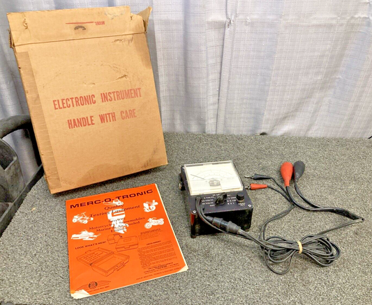 NEW MERC-O-TRONIC MODEL 6800 VOLT-AMP-OHMMETER INCOMPLETE KIT