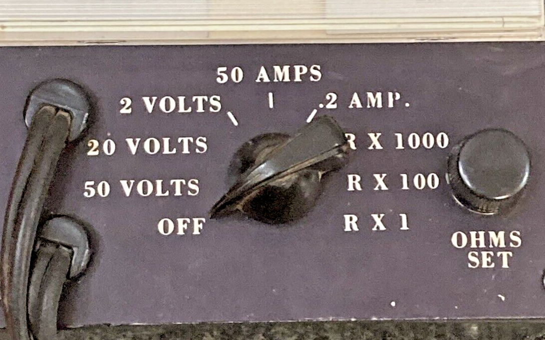 NEW MERC-O-TRONIC MODEL 6800 VOLT-AMP-OHMMETER INCOMPLETE KIT