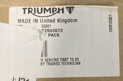 NEW GENUINE TRIUMPH T2503672 INSTRUMENT PANEL PACK FITS 2012 - 2017 TIGER