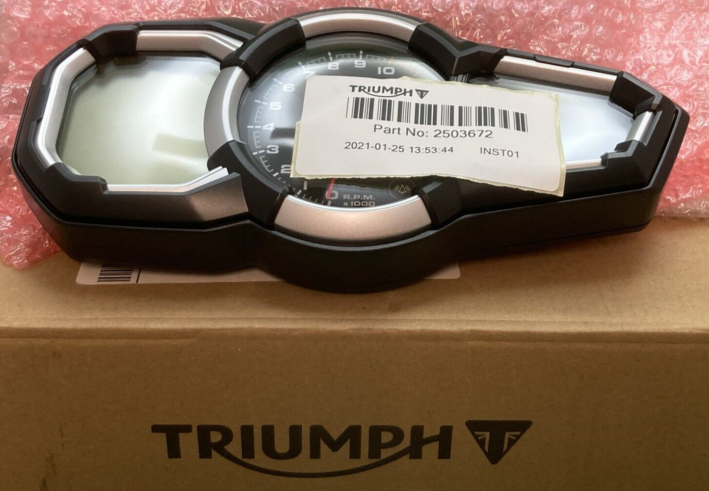 NEW GENUINE TRIUMPH T2503672 INSTRUMENT PANEL PACK FITS 2012 - 2017 TIGER