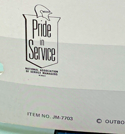 JOHNSON OUTBOARD SERVICE MANUAL SET JM-7701, 7702, JM-7703 1977