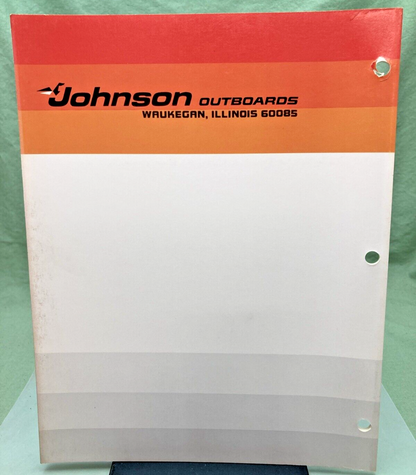 JOHNSON OUTBOARD SERVICE MANUAL SET JM-7701, 7702, JM-7703 1977