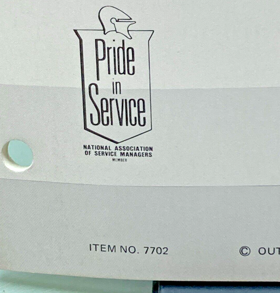 JOHNSON OUTBOARD SERVICE MANUAL SET JM-7701, 7702, JM-7703 1977