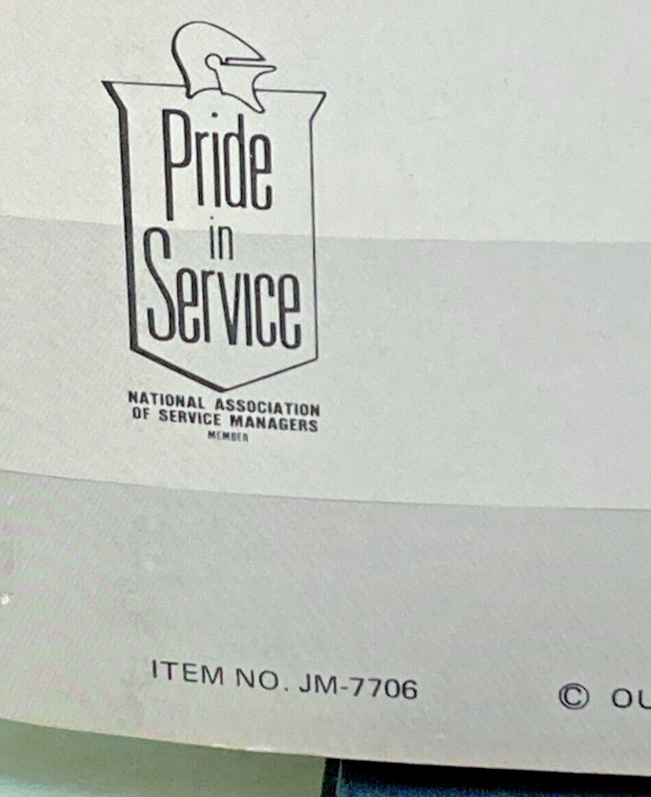 JOHNSON OUTBOARD SERVICE MANUAL SET JM-7704, JM-7705, JM-7706 1977