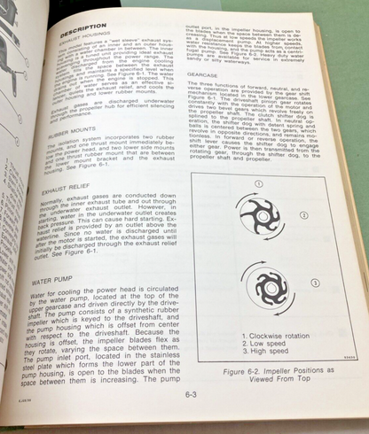 JOHNSON OUTBOARD SERVICE MANUAL SET JM-7704, JM-7705, JM-7706 1977