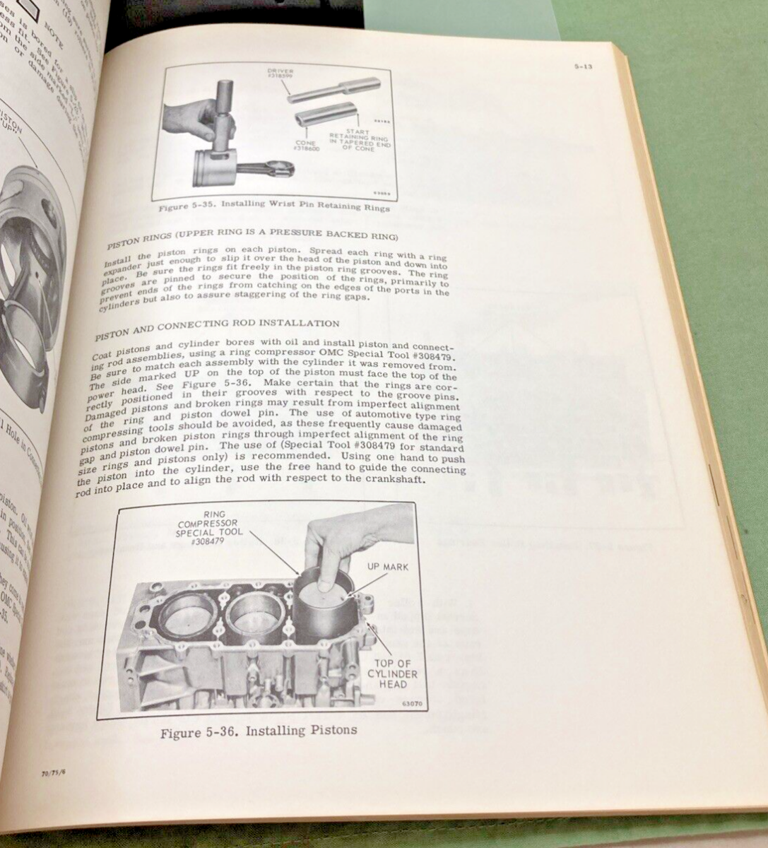 JOHNSON OUTBOARD SERVICE MANUAL SET JM-7707, JM-7708, JM-7709 1977