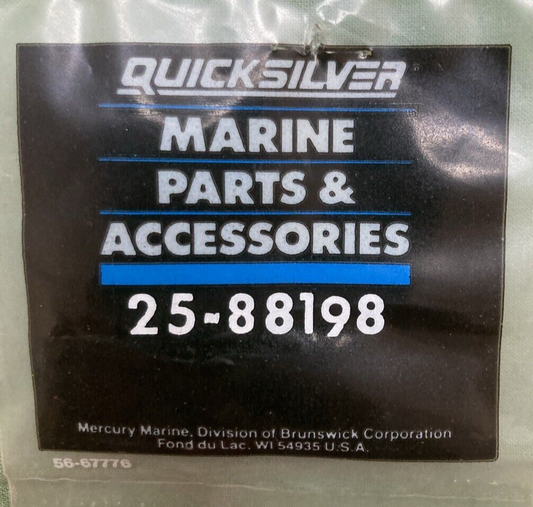 QTY 2 NEW GENUINE QUICKSILVER 25-88198 O-RING