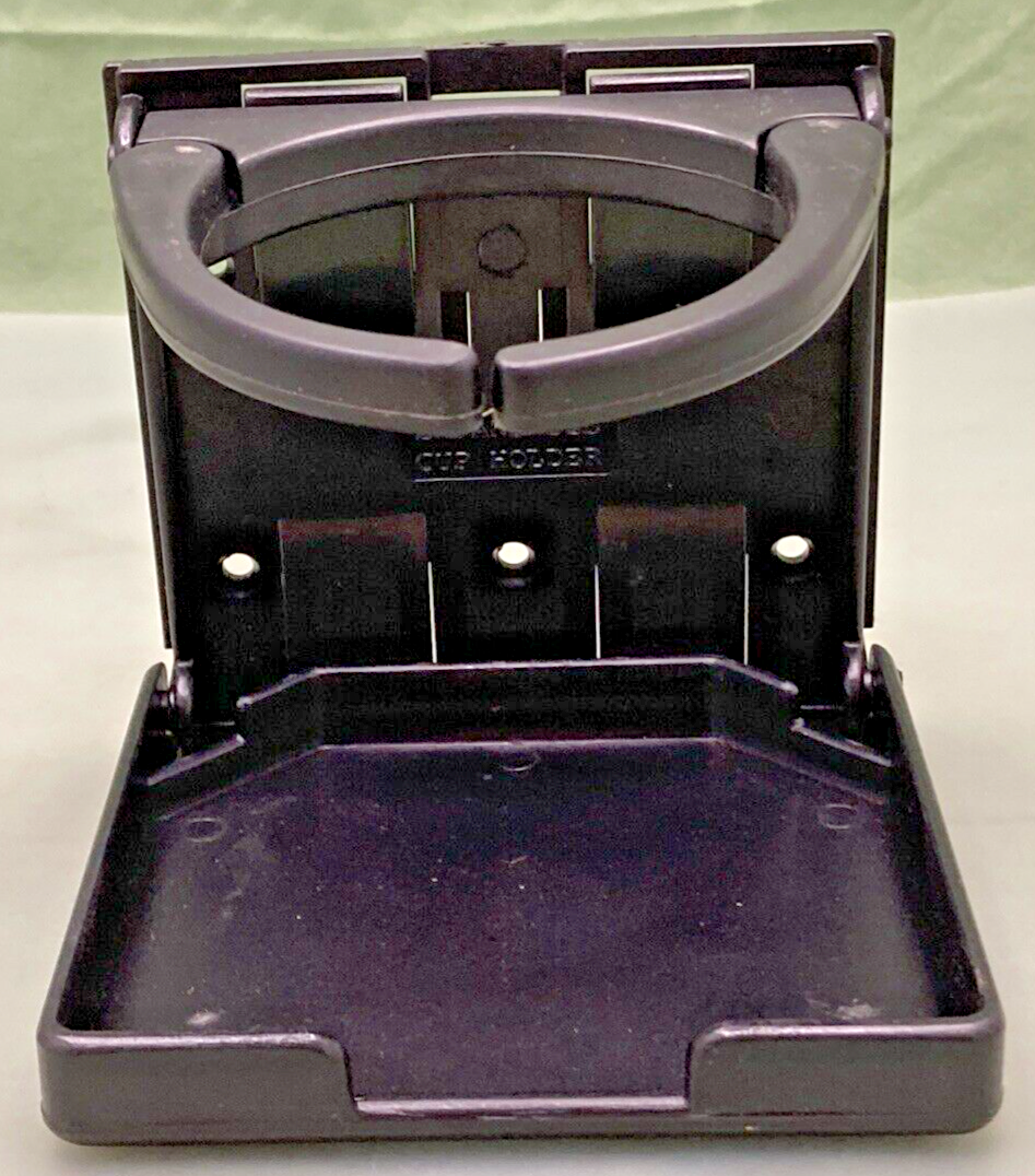 NEW REPLACES INVINCIBLE MARINE BR52016 FOLD-UP ADJUSTABLE DRINK HOLDER BLACK