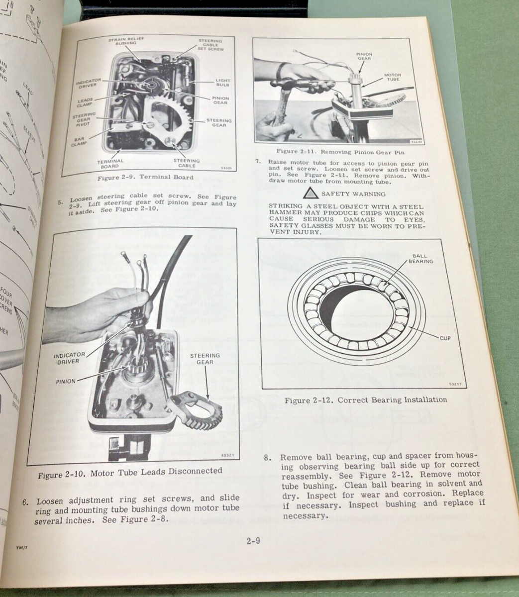 JOHNSON OUTBOARDS JM-7801, JM-7802, JM-7803 SERVICE MANUAL SET 1978