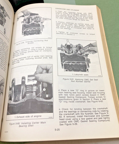 JOHNSON OUTBOARDS JM-7806, JM-7807 SERVICE MANUAL SET 1978
