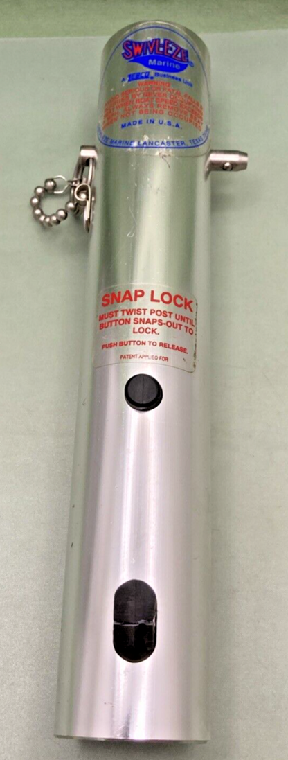 NEW GENUINE SWIVL-EZE MARINE SP28130 SNAP LOCK POST