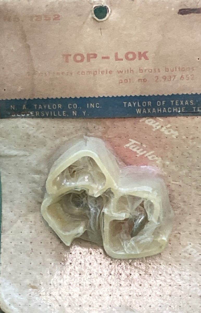 QTY 4 NEW TAYLOR MADE 1352 TOP-LOK PLASTIC FOR 1" TRIM