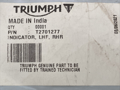 NEW GENUINE TRIUMPH T2701277 Indicator, Lhf, Rhr