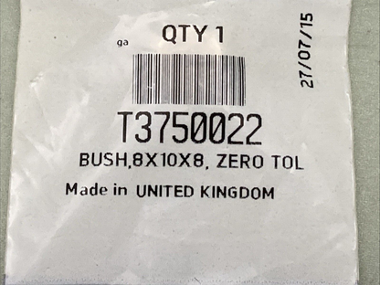 NEW GENUINE TRIUMPH T3750022 Bush, 8X10X8, Zero Tol