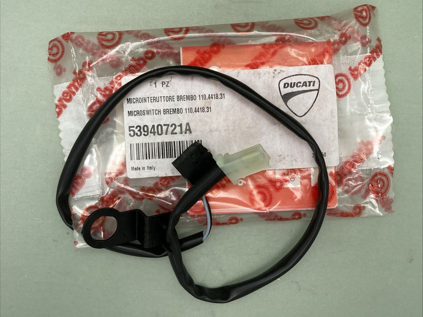 NEW GENUINE DUCATI 53940721A MICROSWITCH