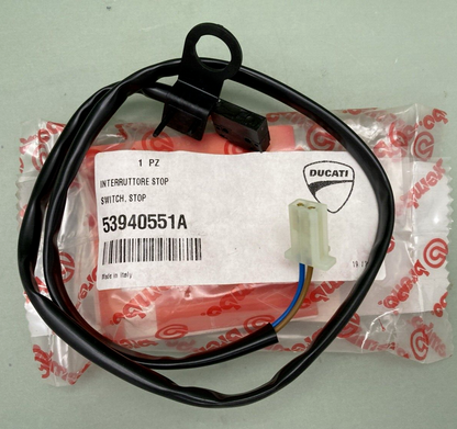 NEW GENUINE DUCATI 53940551A SWITCH, STOP