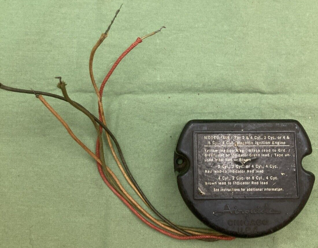 GENUINE AIRGUIDE 668 TACHOMETER SENDER FOR MAGNETO IGNITION ENGINES