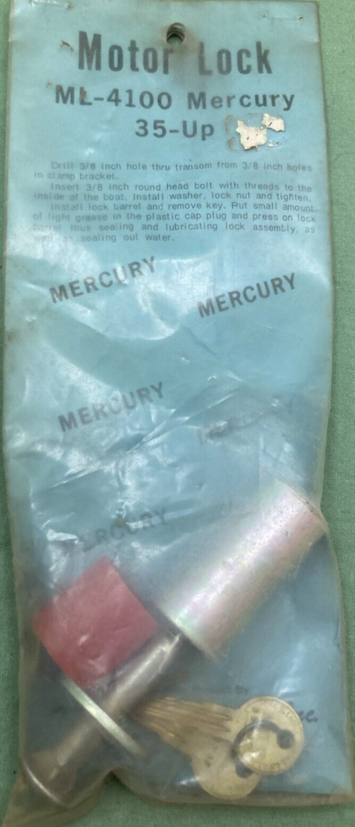 NEW MERICA ML-4100 MOTOR LOCK OUTBOARD FOR MERCURY 35 hp & UP