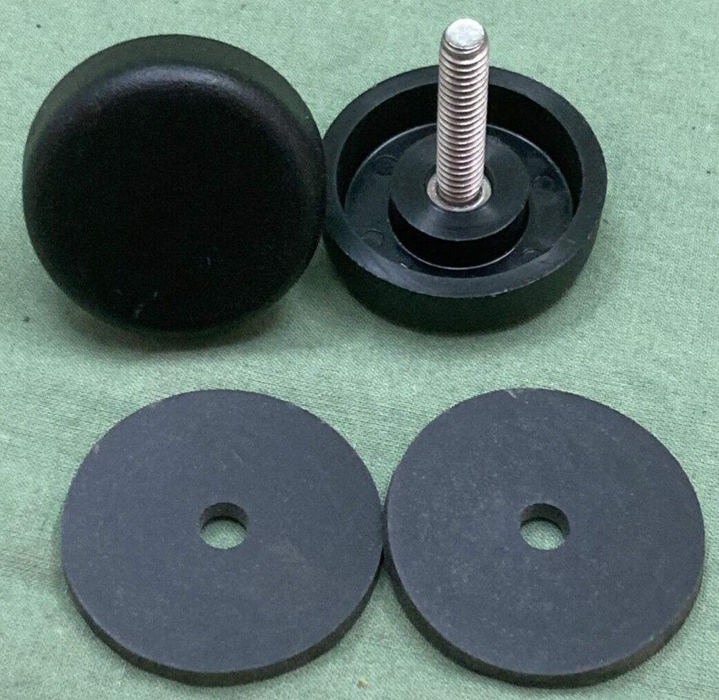 QTY 2 NEW GENUINE LEI GK-7 GIMBAL KNOB & WASHER SETS