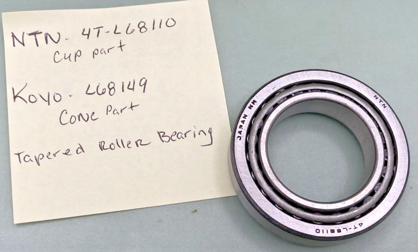 NEW REPLACES NTN 4T-L68110/ KOYO L68149 TAPERED ROLLER BEARING