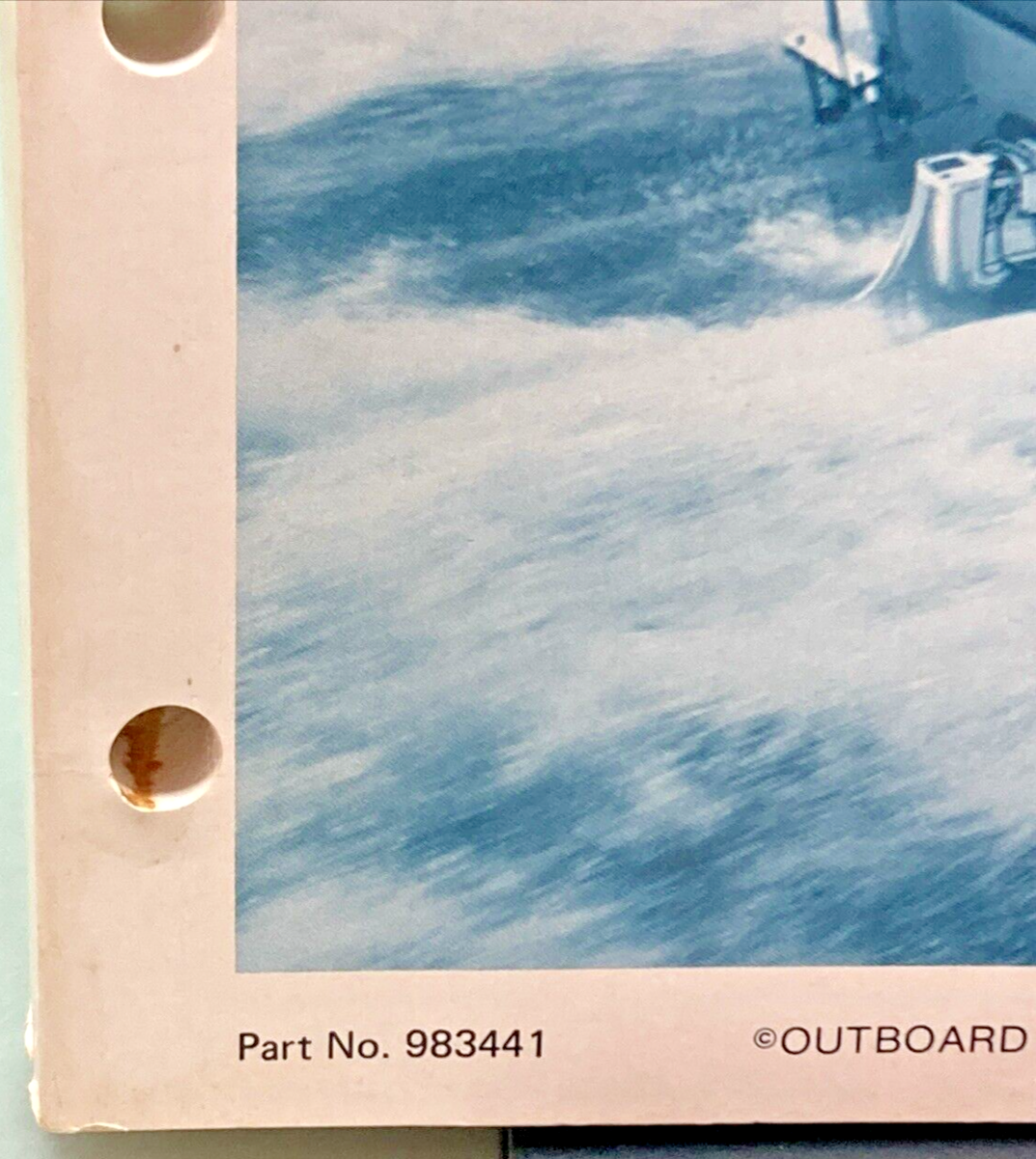 OMC 983441 STERN DRIVE 2.5, 3.0, 3.8, 5.0, AND 5.7 LITRE MODELS MANUAL 1983