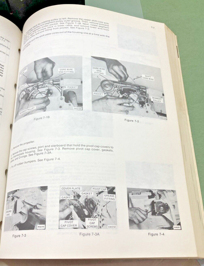 OMC 983441 STERN DRIVE 2.5, 3.0, 3.8, 5.0, AND 5.7 LITRE MODELS MANUAL 1983