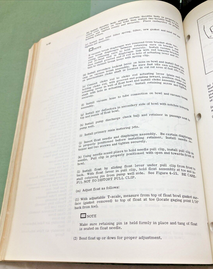 OMC 980627 STERN DRIVE AND INBOARD ENGINES SERVICE MANUAL 1974