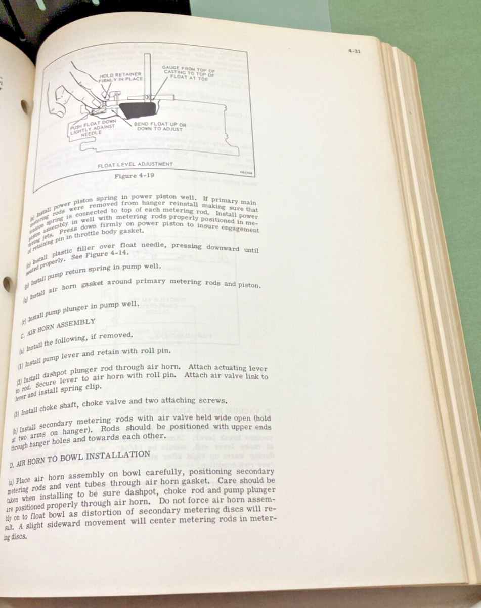 OMC 980627 STERN DRIVE AND INBOARD ENGINES SERVICE MANUAL 1974