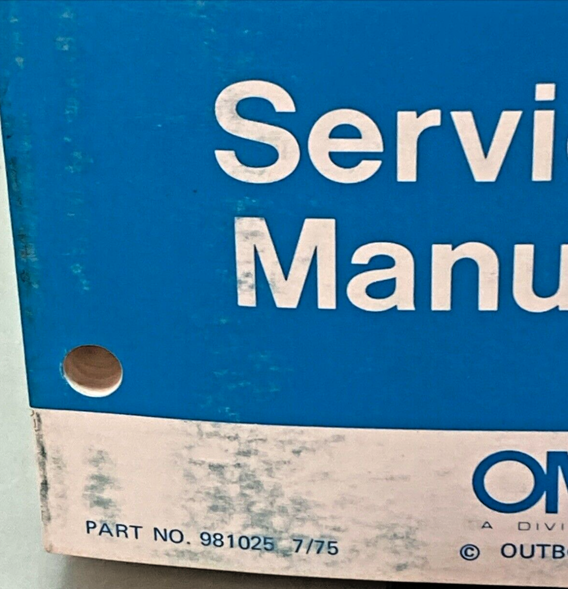 OMC 981025 STERN DRIVES SERVICE MANUAL 1975