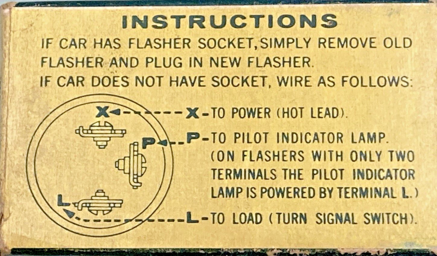 NEW REPLACES IDEAL 9601-60 HD FLASHER 550 FOR 12 VOLT