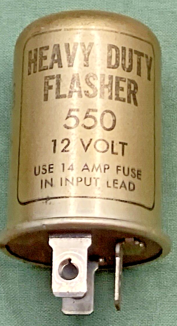 NEW REPLACES IDEAL 9601-60 HD FLASHER 550 FOR 12 VOLT