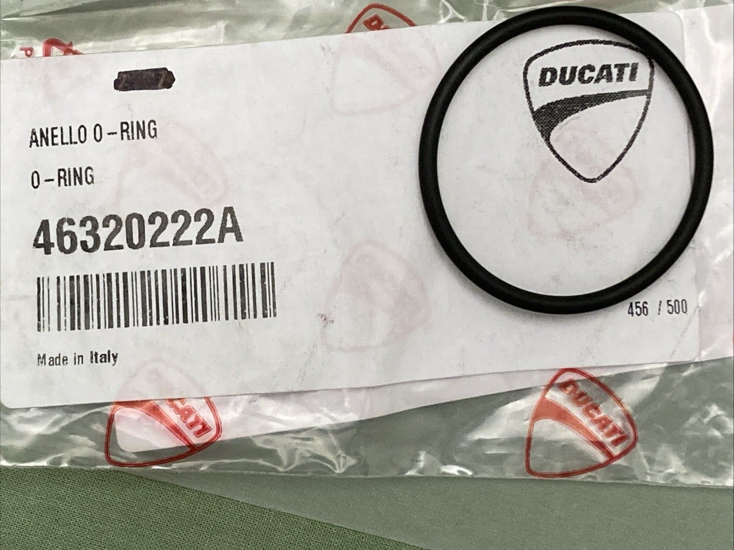 NEW GENUINE DUCATI 46320222A O-RING LOT OF 2