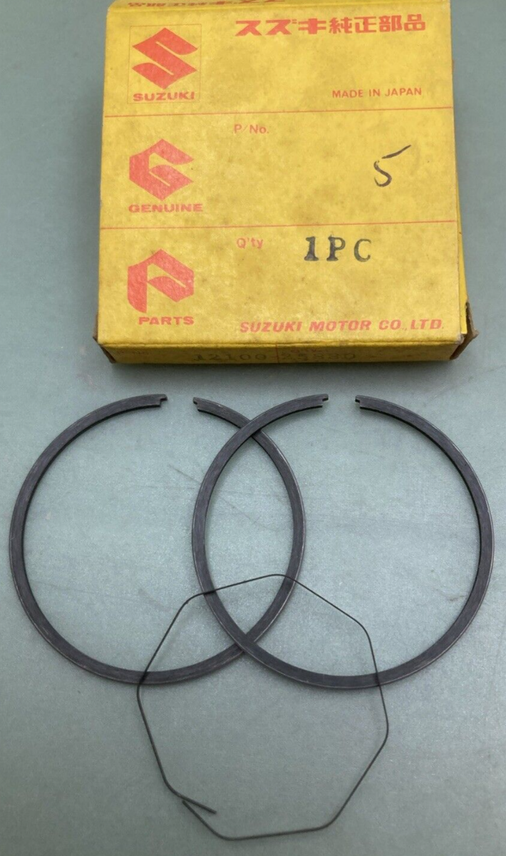 NEW GENUINE SUZUKI 12100-25880 PISTON RING SET