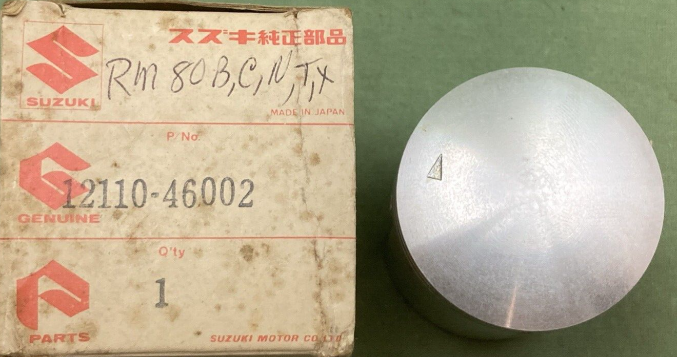 NEW GENUINE SUZUKI 12110-46002 PISTON CRANKSHAFT FOR RM80