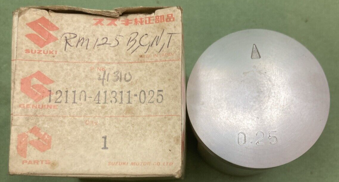 NEW GENUINE SUZUKI 12110-41311-025 PISTON CRANKSHAFT FOR RM125