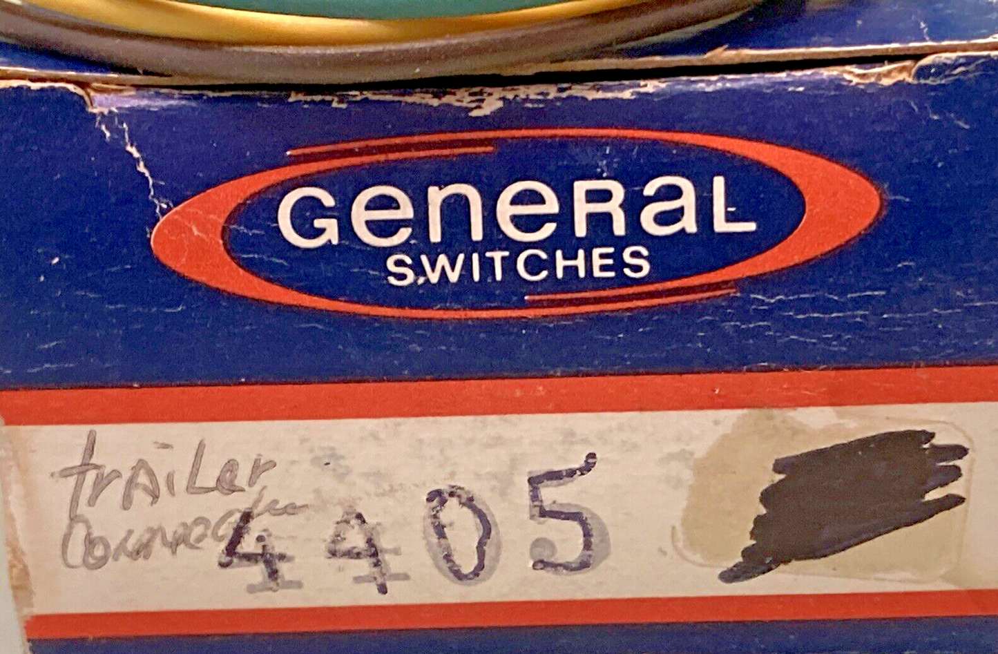 QTY 2 NEW GENUINE GENERAL SWITCHES 4405 4-WAY FLAT CONNECTOR PLUG WITH 12" WIRES