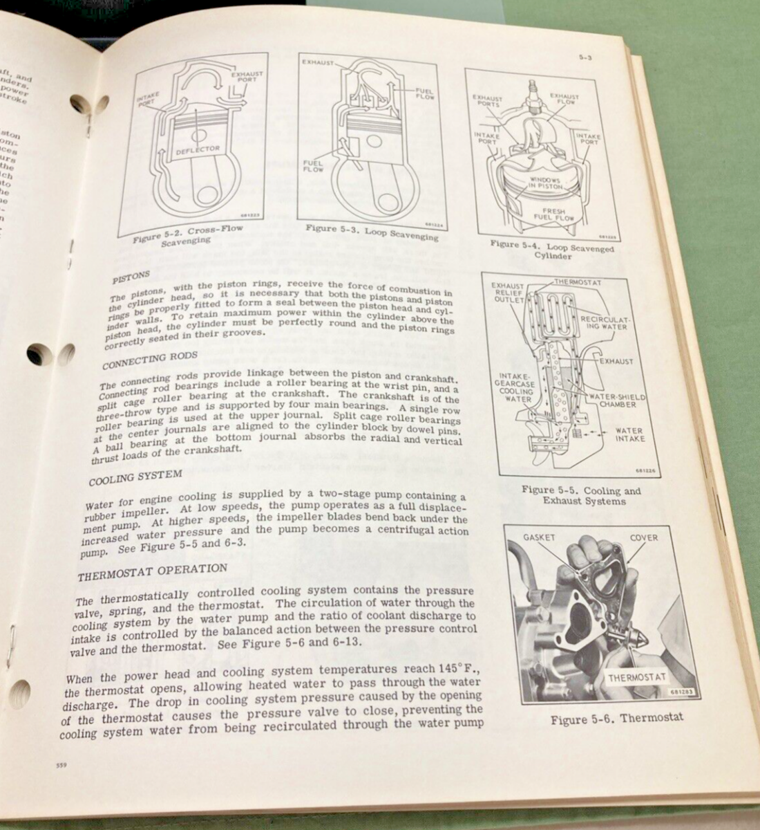 EVINRUDE 4597 TRIUMPH 55 HP MODELS 55972, 55973 SERVICE MANUAL 1969
