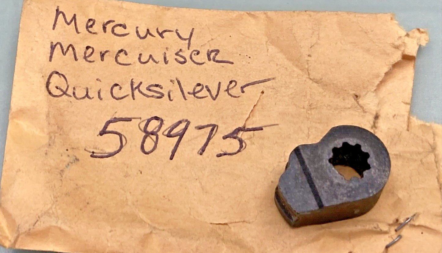 NEW REPLACES MERCURY MERCRUISER QUICKSILVER 58975 SHIFTER CAM