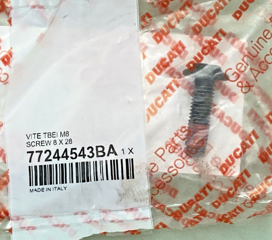 NEW GENUINE DUCATI 77244543BA SCREW