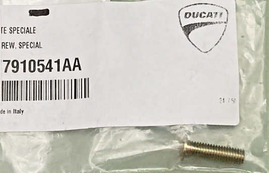 NEW GENUINE DUCATI 7910541AA SCREW, SPECIAL