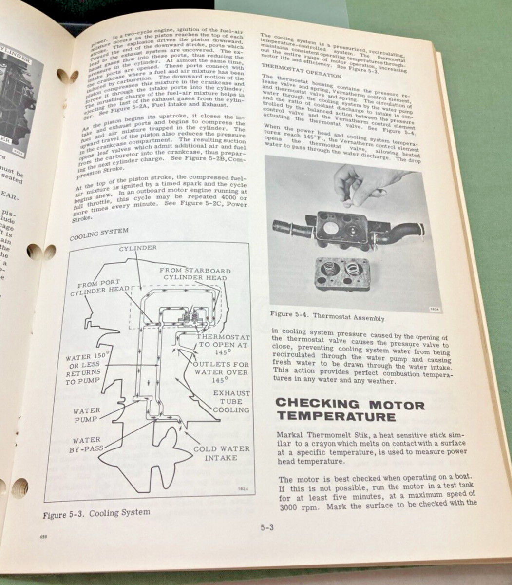 EVINRUDE 4485 4484 SERVICE MANUAL LOT 1968