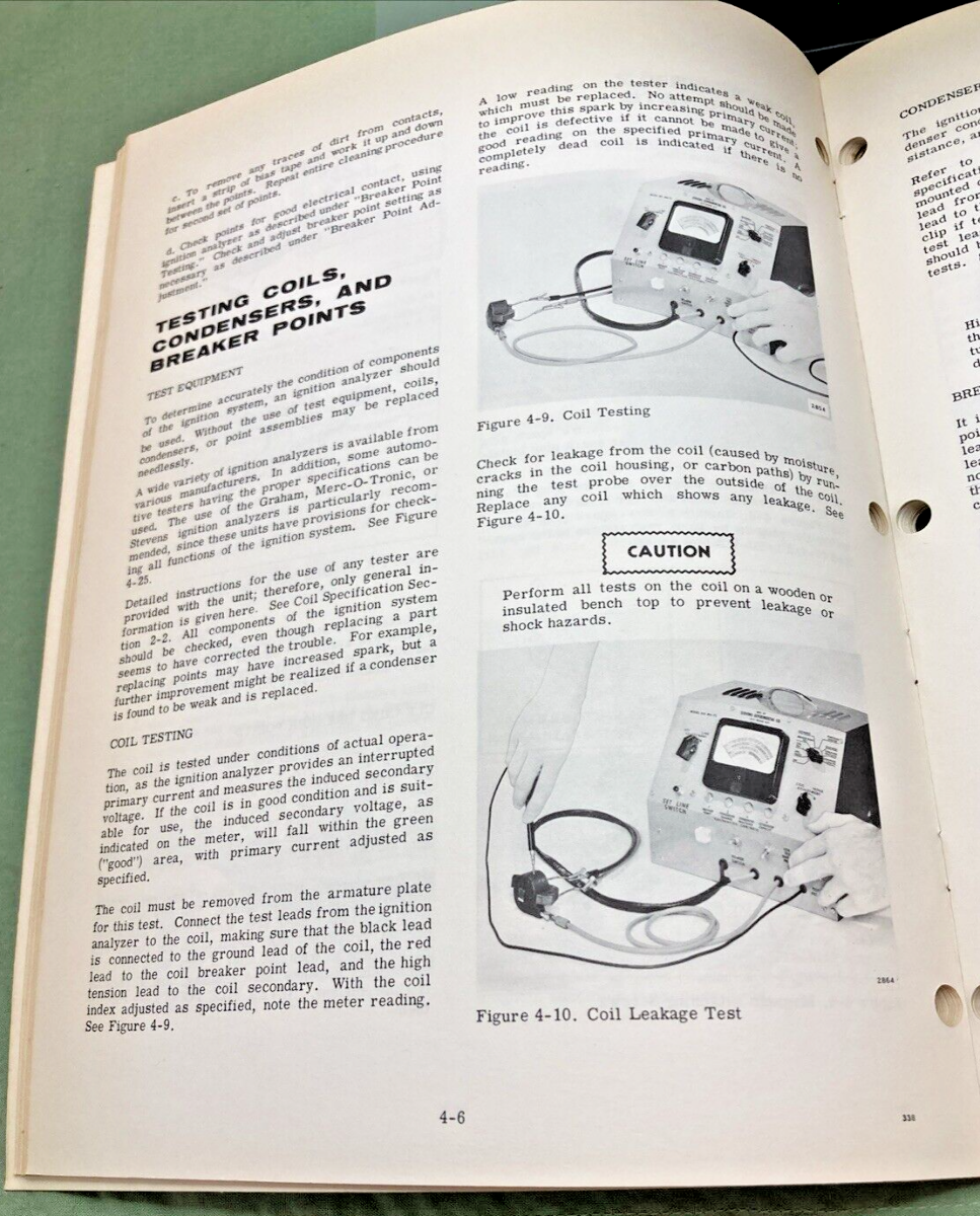 EVINRUDE 4483 4482 SERVICE MANUAL LOT 1968