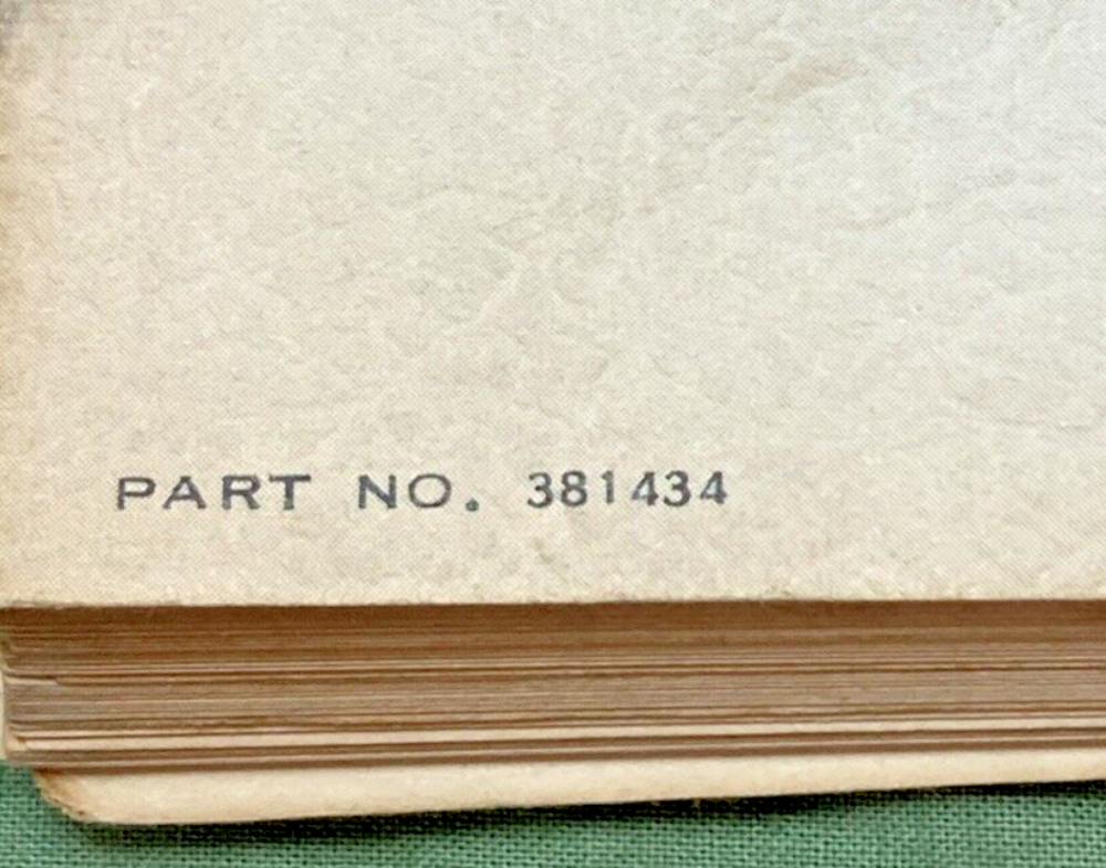 OMC JOHNSON EVINRUDE 381434 STERN DRIVE 200 HP SERVICE MANUAL 1966