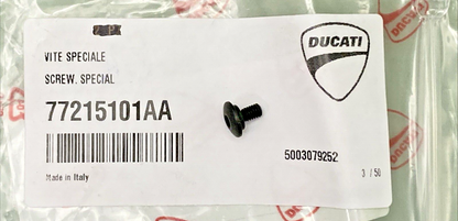 NEW GENUINE DUCATI 77215101AA SCREW, SPECIAL
