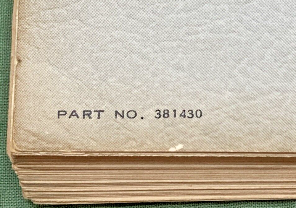 OMC JOHNSON EVINRUDE 381432 STERN DRIVE 120 HP SERVICE MANUAL 1966
